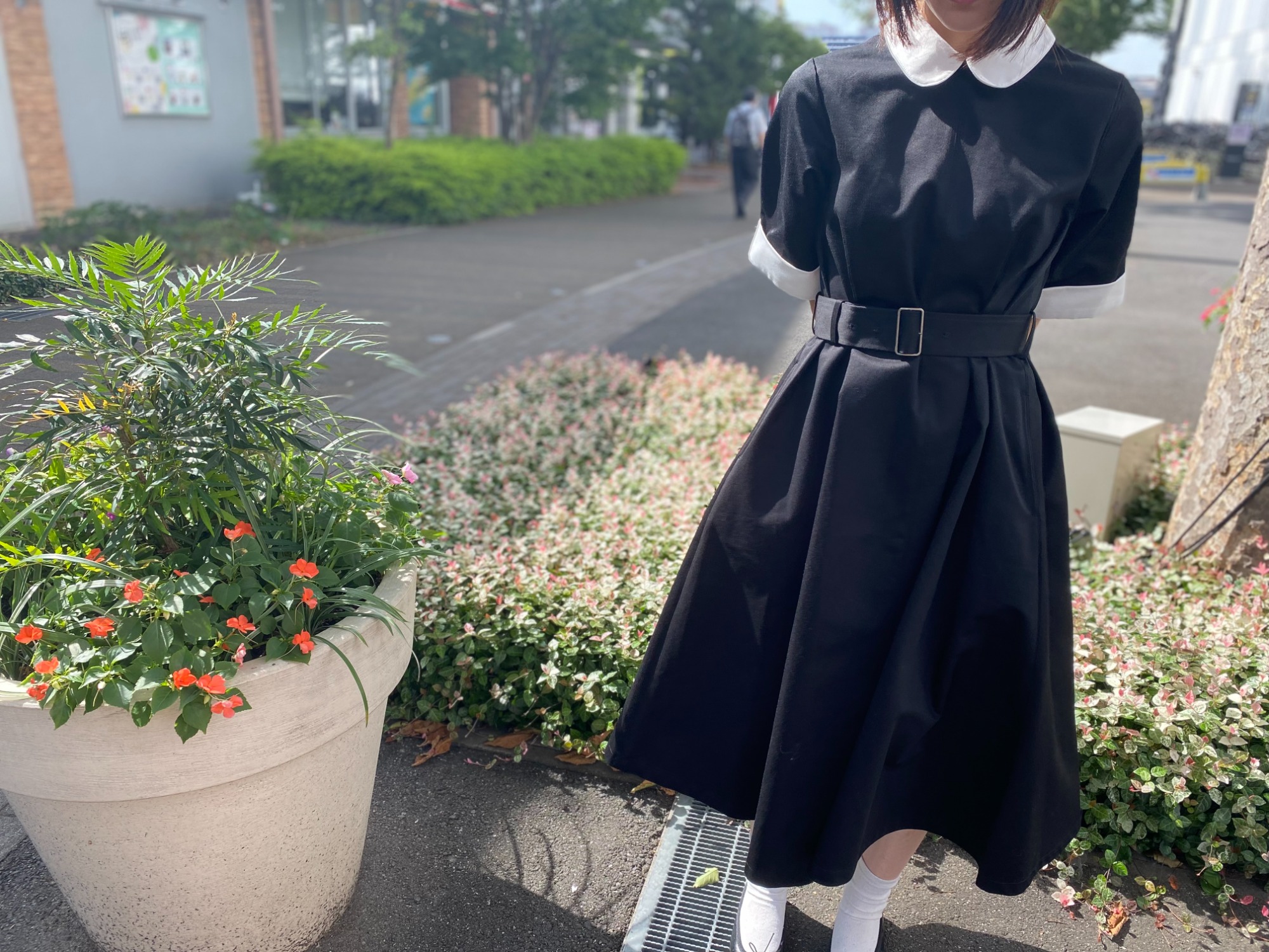 人気デザイナーズブランド【foufou/フーフー】ラウンドカラーバイ