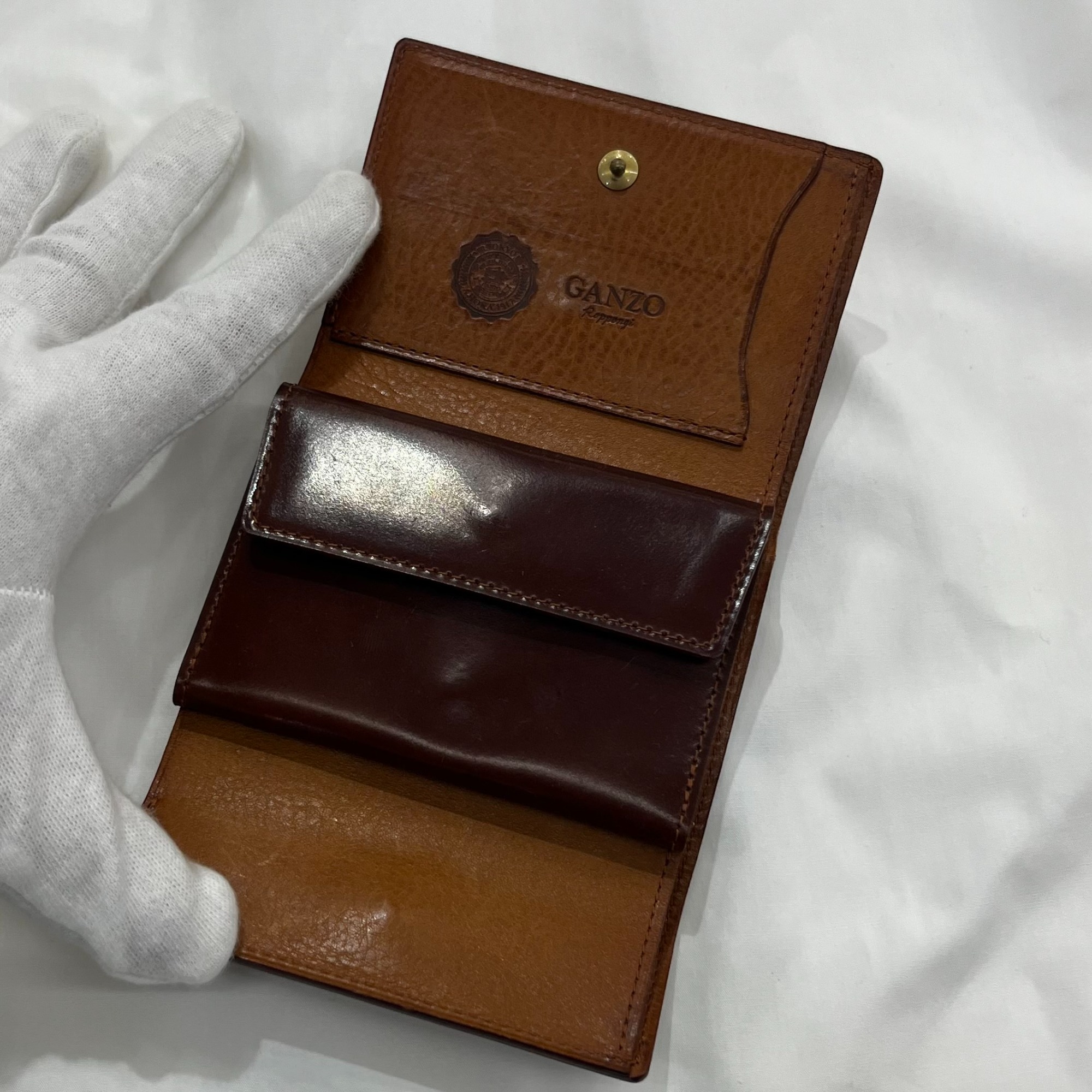 GANZO クロスマチ三つ折り財布 限定品】GANZO クロスマチ三つ折り財布 2020 受注 六本木店限定