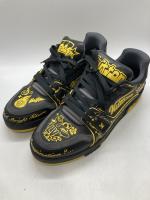 CDG NIKE 黒 レザー スニーカー NIKE×BLACK COMME des GARCONS/ナイキ×ブラックコムデギャルソン