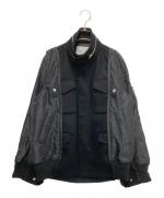 sacai / サカイより17AWのランウェイモデルであるMELTON BLOUSON