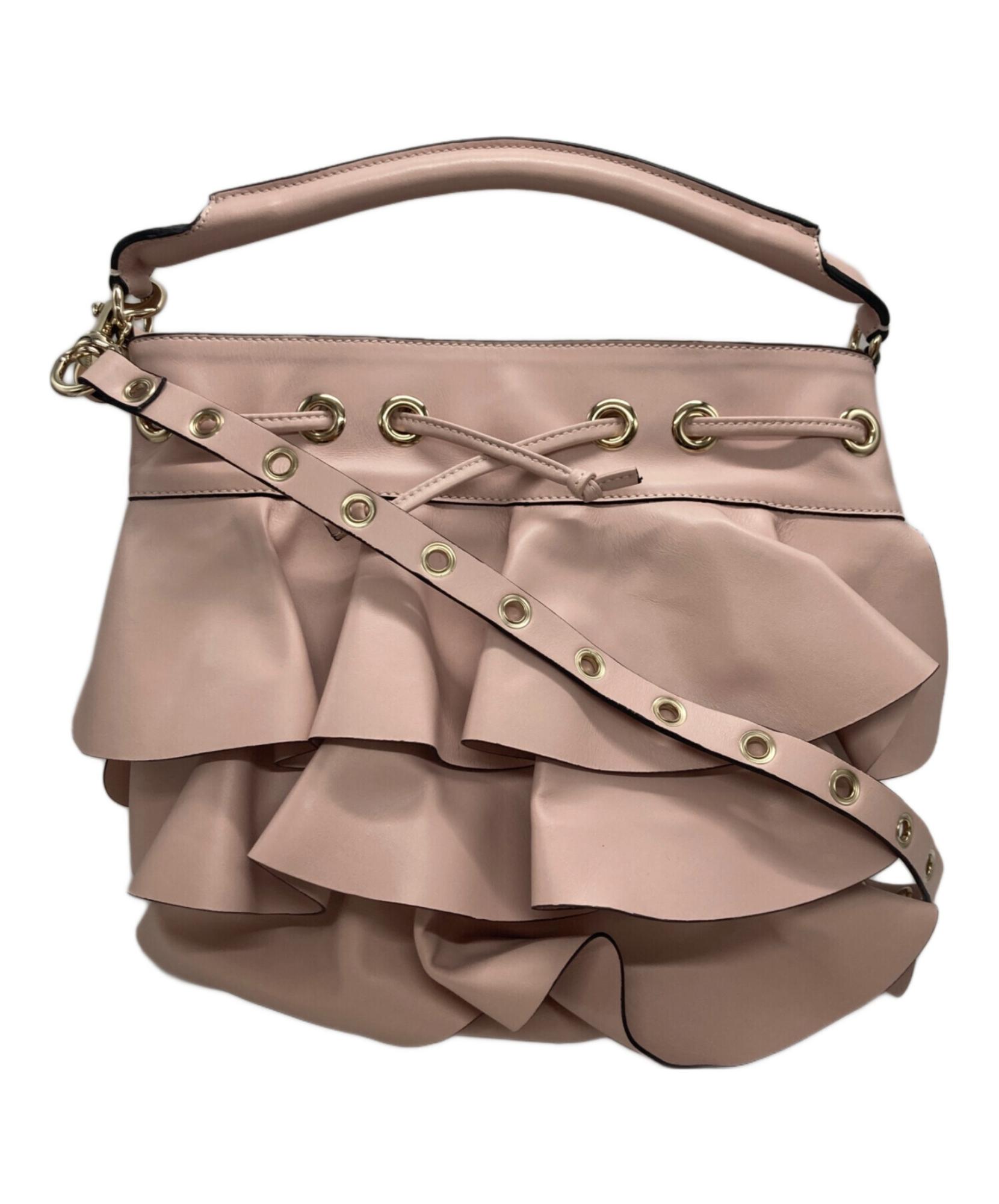 RED VALENTINO / レッドヴァレンティノ】フリルバケツショルダーバッグ 
