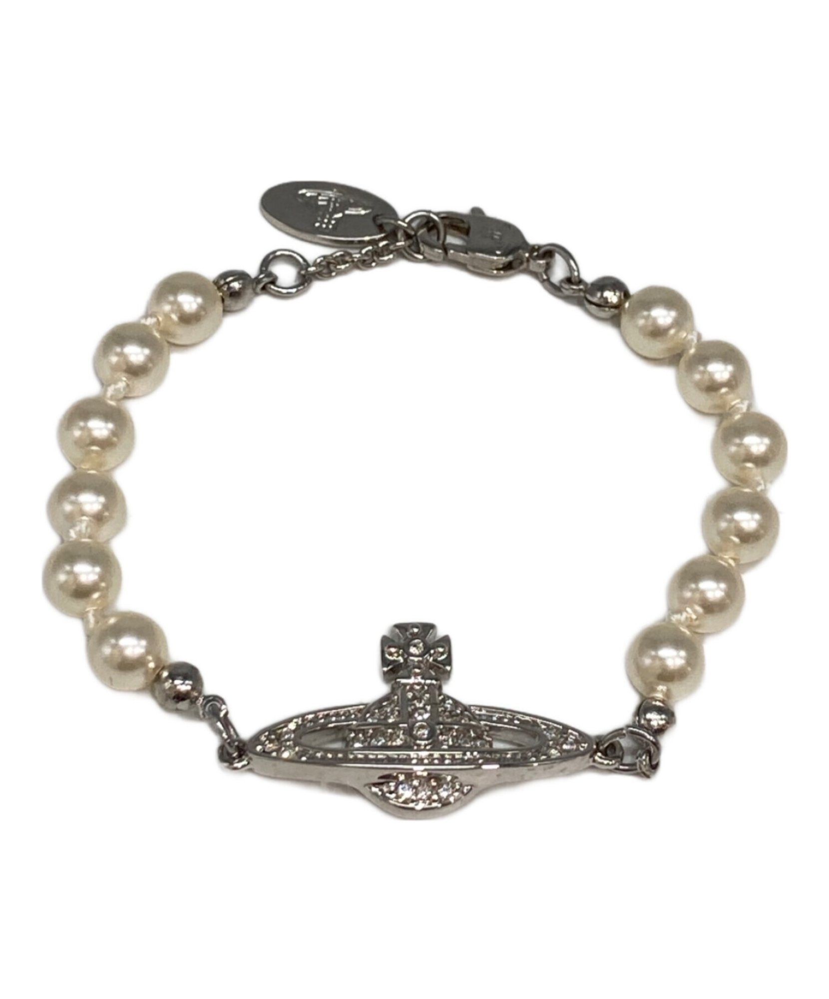 ヴィヴィアンブレスレット Mini bas relief パールブレスレット Vivienne Westwood / ヴィヴィアンウエストウッド】Mini Bas Relief