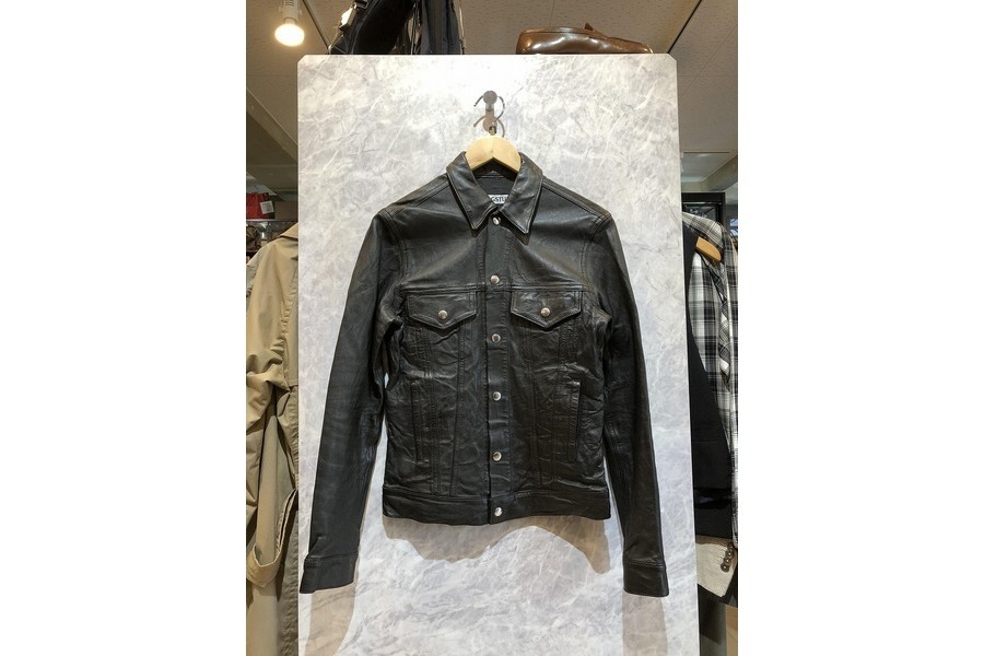 FLAGSTUFF/フラグスタフ】レザートラッカージャケット入荷致しました