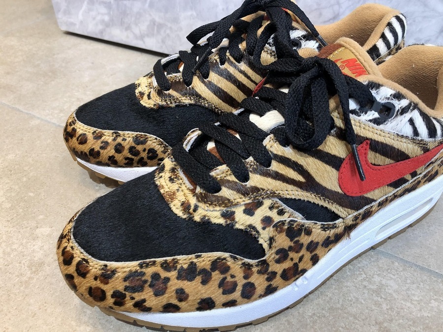 NIKE×atmos/ナイキ×アトモス】アニマル柄のAIR MAX 1入荷致しました