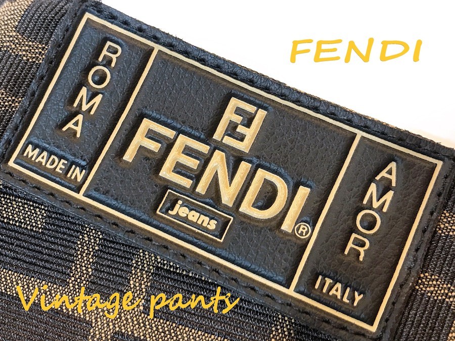 FENDI/フェンディ】ズッカ柄ヴィンテージパンツ入荷致しました