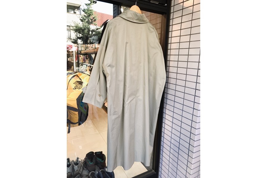 markaware Textテクストダブルカラーシングルブレストトレンチコート1 - メルカリ