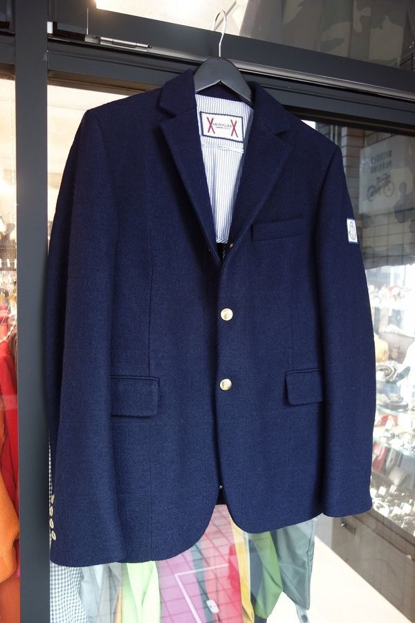 MONCLER GAMME BLEU テーラードジャケット メンズ