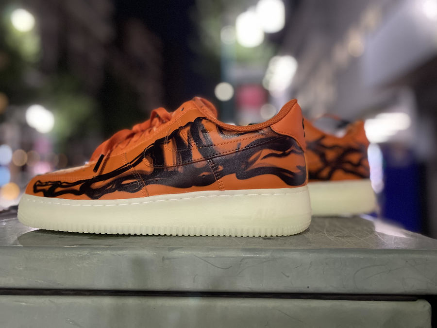 air force 1 low qs skeleton