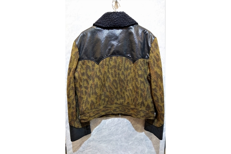 johnlawrencesullivan leopard jacket 18aw