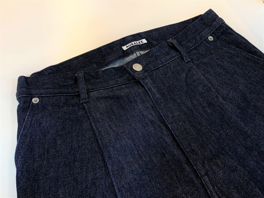AURALEE/オーラリー】20AW HARD TWIST DENIM WIDE SLACKS 買取