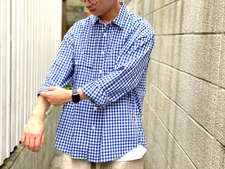 Porter Classic／ポータークラシック】よりROLL UP GINGHAM CHECK ...