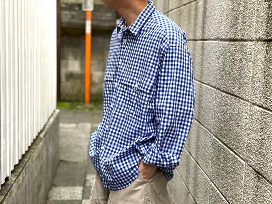 Porter Classic／ポータークラシック】よりROLL UP GINGHAM CHECK 