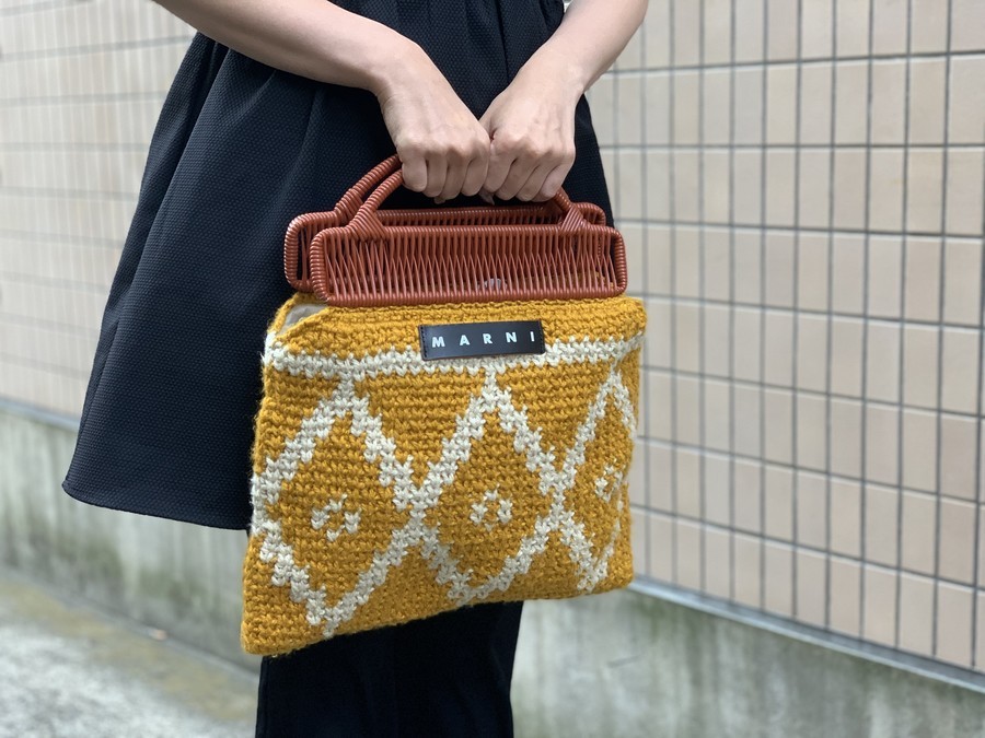 MARNI マルニ　クロシェ　ハンドバッグ