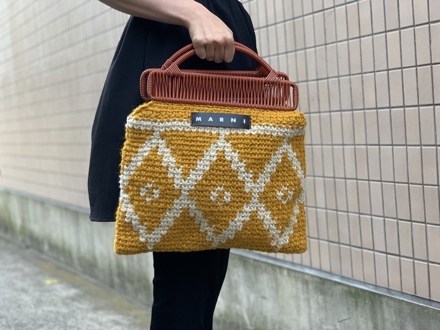 MARNI マルニ　クロシェ　ハンドバッグ