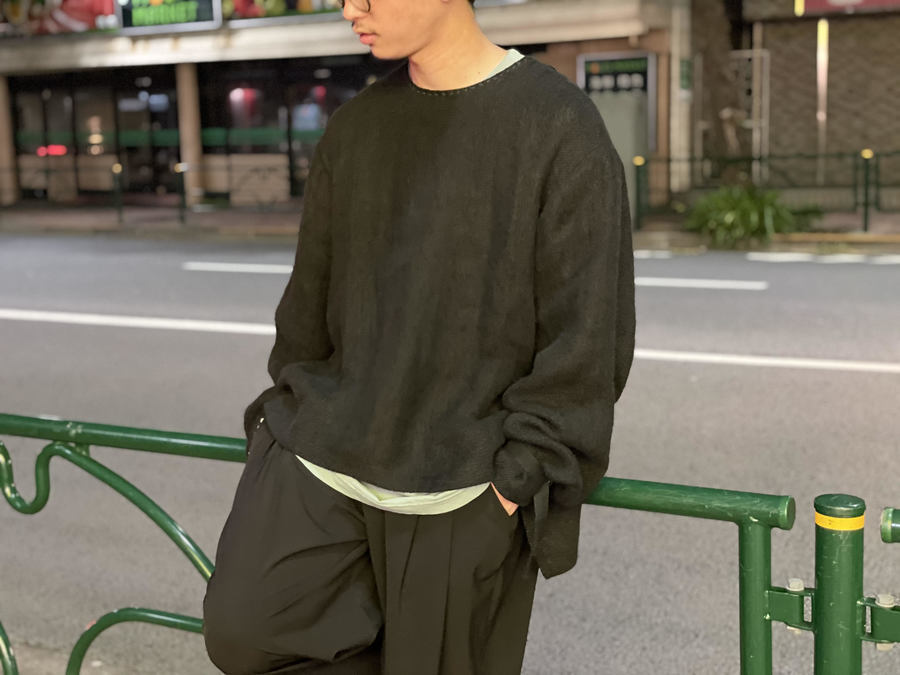 サンシー あわせよ SUNSEA 18SS DUNGAREES PULL OVER リネン