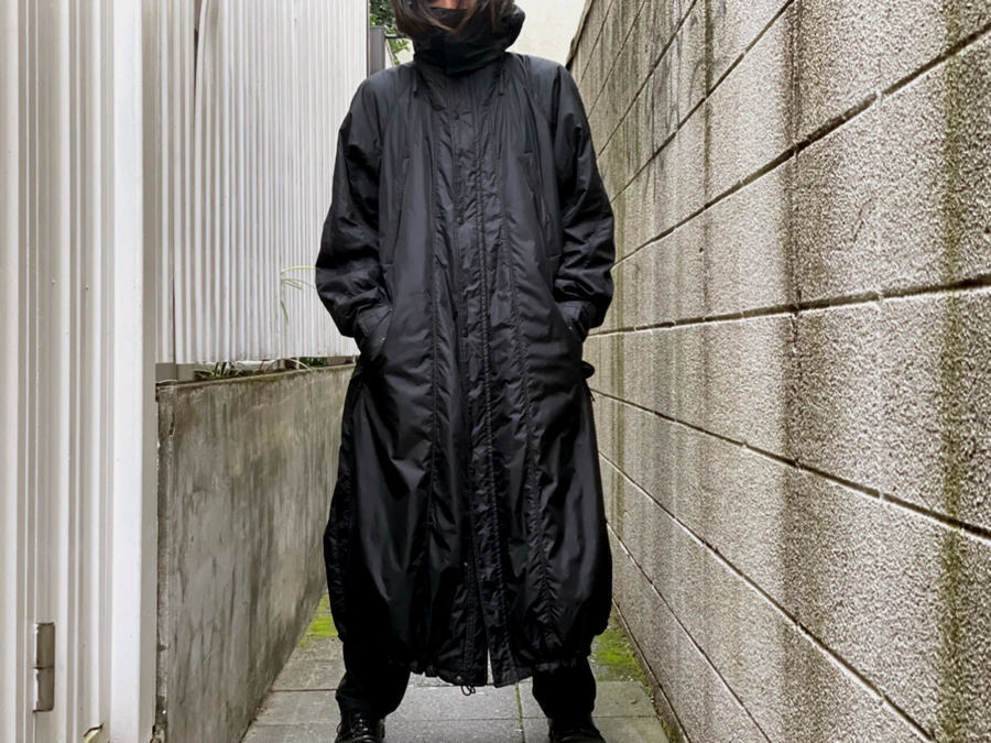 issey miyake パラシュートコート