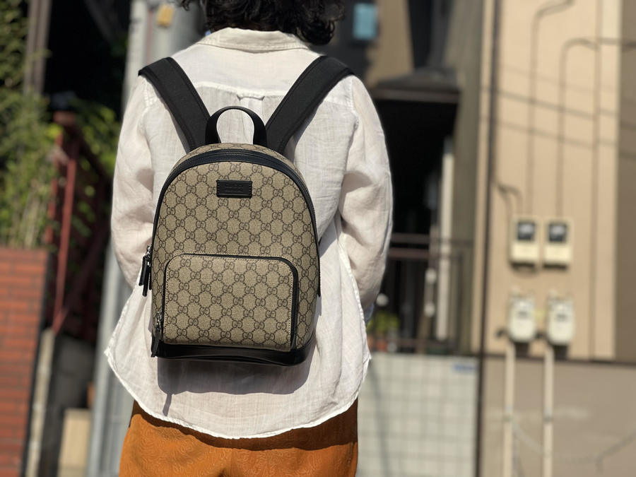 GUCCI/グッチ】よりGGスプリームキャンパススモールバックパックが買取