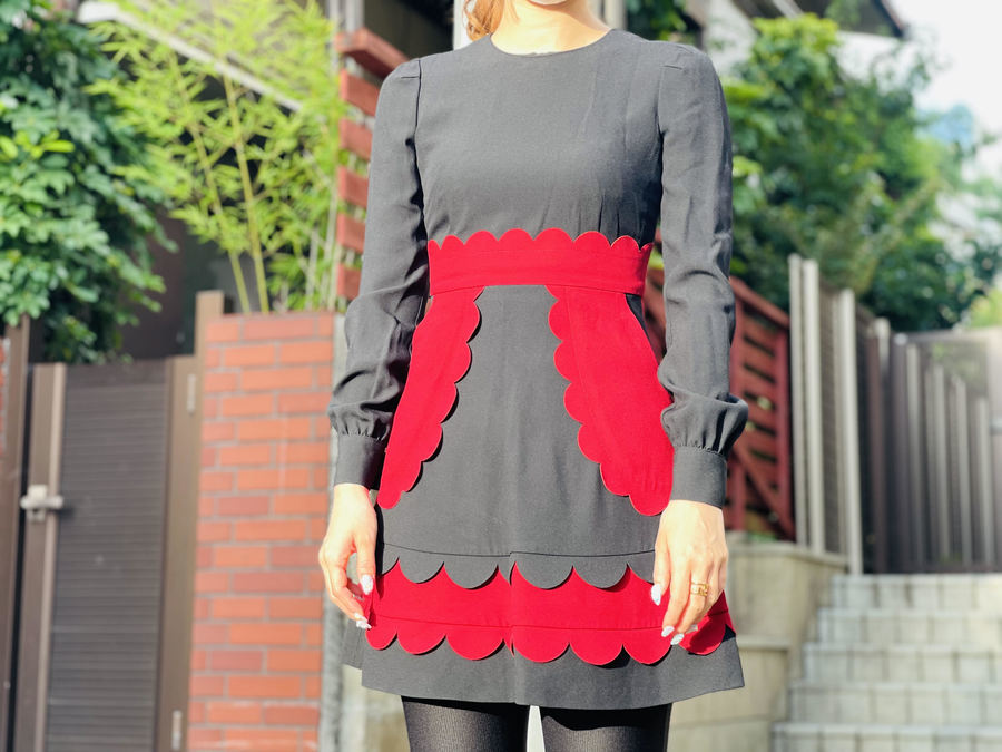 RED VALENTINO/レッド ヴァレンティノ】よりロングスリーブドレスが