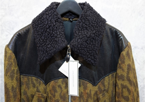 JOHN LAWRENCE SULLIVAN 18A/W レオパードコート S JOHN LAWRENCE SULLIVAN 18A/W レオパードコート S