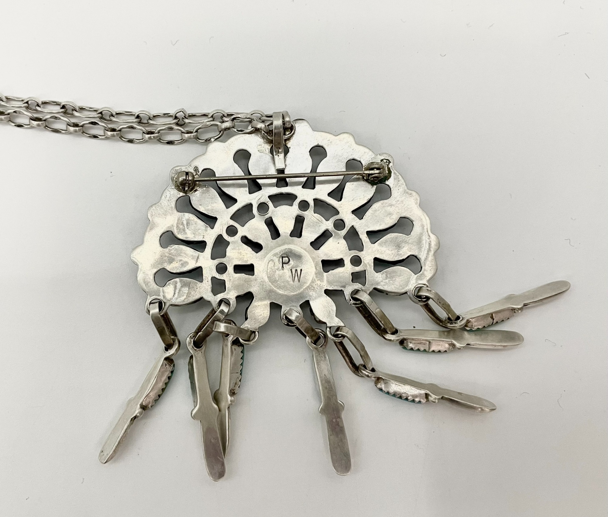 indian jewelry/インディアンジュエリー】クラスターサンフェイス 