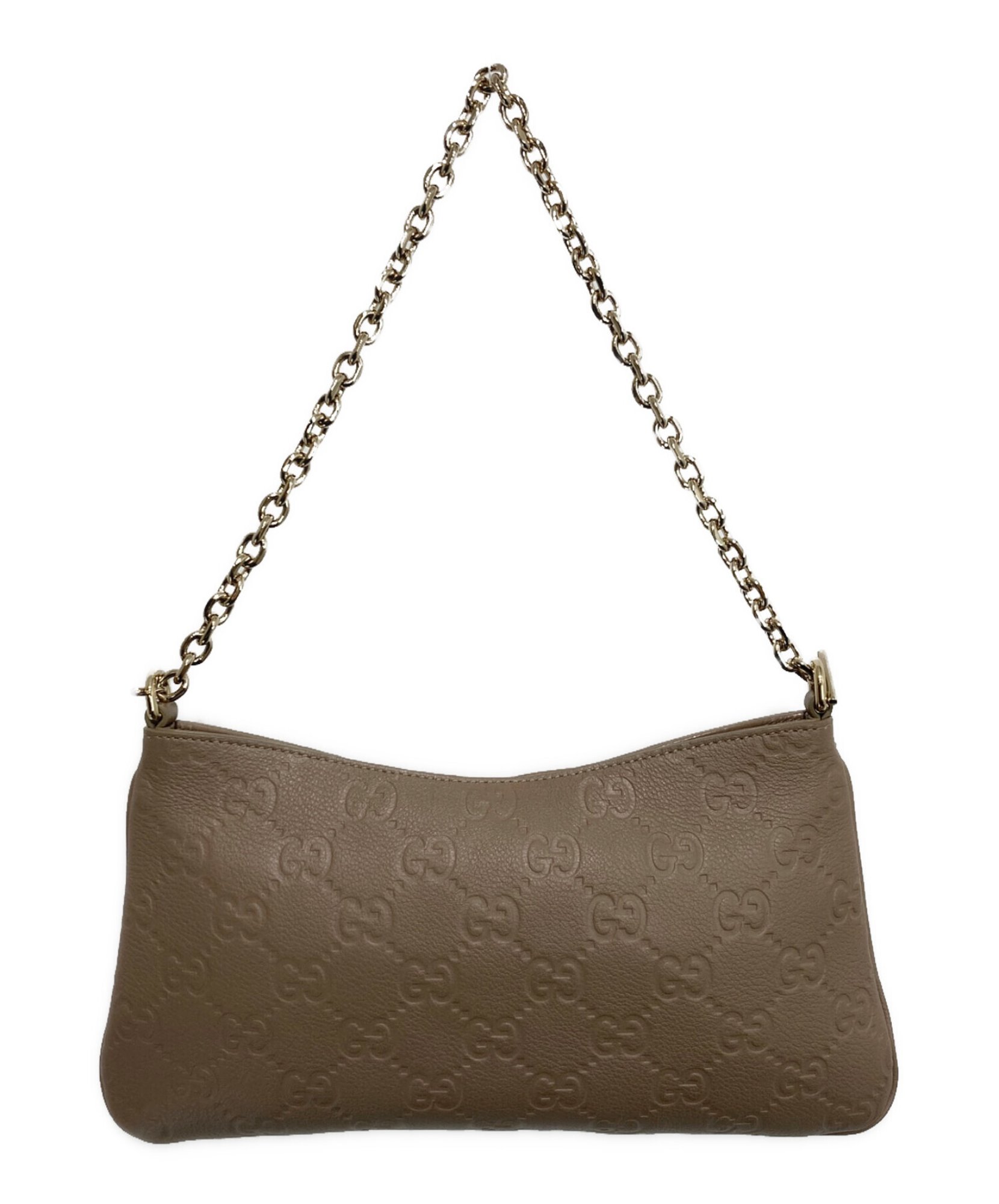 GUCCI / グッチ】GGエンブレム ミディアム チェーン2WAYバッグ|気品