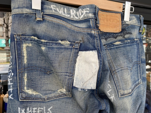 リメイクデニムのビンテージ