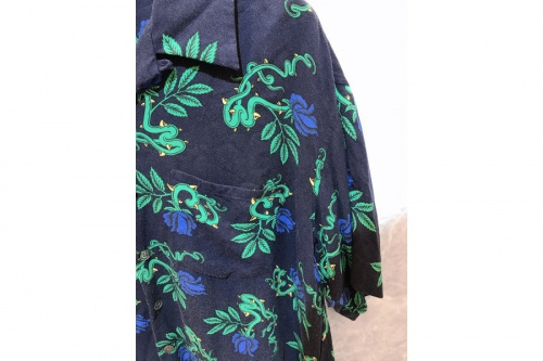 18SS Rose Pattern Short Sleeve Shirtのメンズ