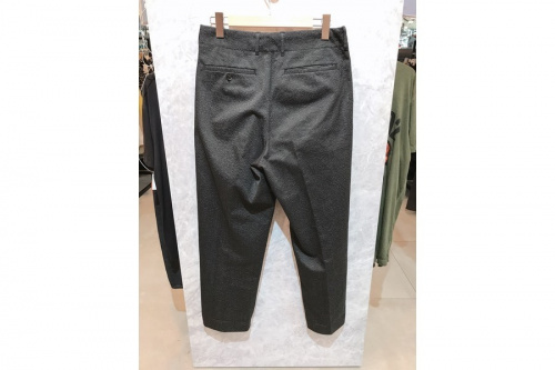 WASHED FINX POLYESTER CHINO TAPERED PANTSのメンズ