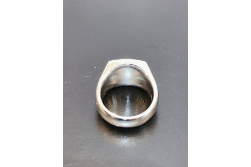 Cushion Polished ringのメンズ