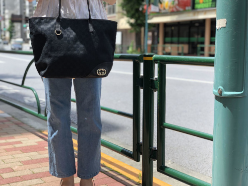グッチのGGキャンバス トートバッグ