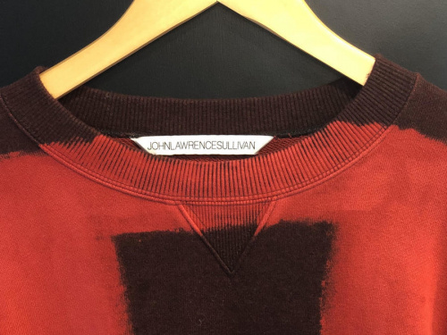 オーバーダイスウェットプルオーバーシャツのメンズ トップス AW