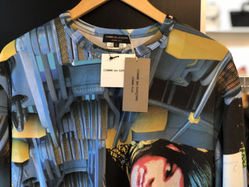 プリントロングカットソーのグラフィック柄 メンズ 20SS