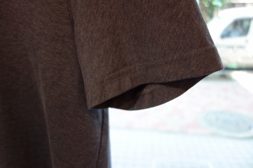 S/S RIB LOGO COTTON T-SHIRTのメンズ