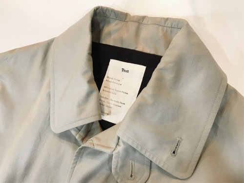 TrenchCoat SingleBreasted DoubleCollarのメンズ