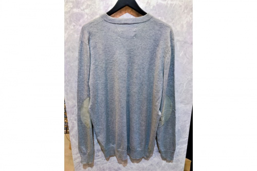 マルタンマルジェラ 14のエルボーパッチニット