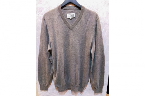 エルボーパッチニットのメンズ