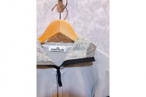 フード切替ジップパーカーのメンズ