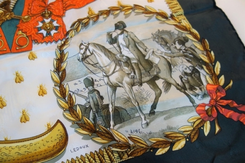 エルメスのカレ90　NAPOLEON