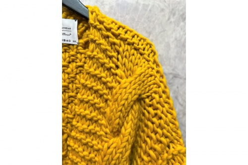 オーバーサイズウールカーディガンのレディース