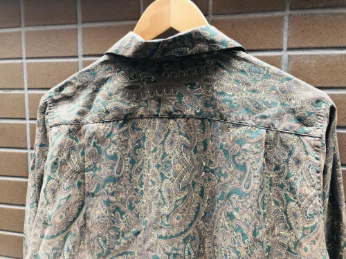 AISLEY OPEN COLLAR SHIRT　ペイズリーオープンカラーシャツの目白店