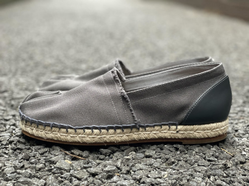 メゾンマルジェラのTabi コットン エスパドリーユ