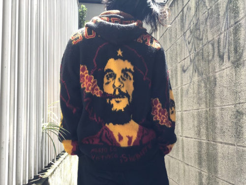 シュプリームのChe Hooded Zip Up Sweater
