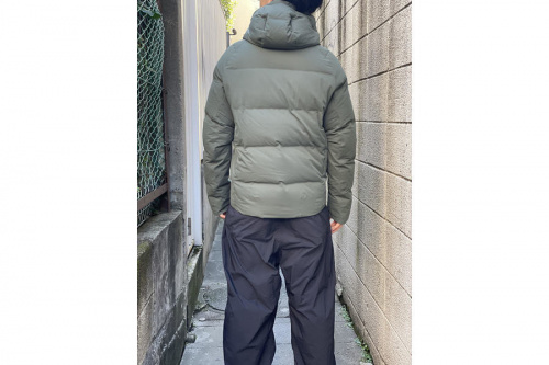 デザイント オルテラインの水沢ダウンジャケット