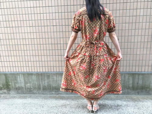 ピンクハウスのイチゴブーケワンピース