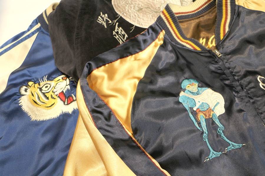 ベロアスカジャンL sizeブラック/ヒューストン東洋エンタープライズリーバイス ベロアスカジャンL sizeブラック/ヒューストン東洋エンタープライズ