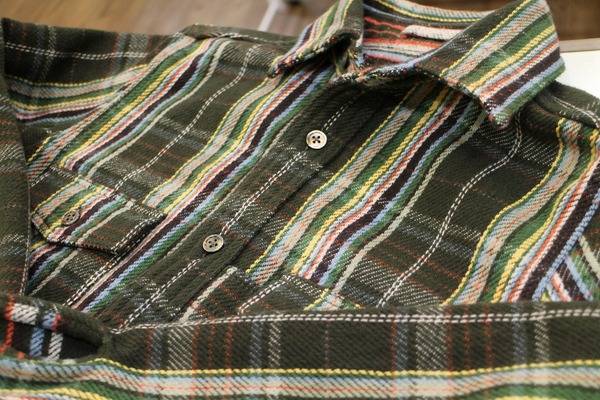 ナイジェルケーボン フランネルシャツ 50 ナイジェルケーボン