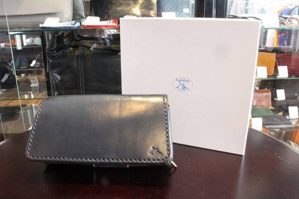 革蛸謹製 KAWATATAKOKINSEI サドルレザーロングウォレットを入荷 トレ