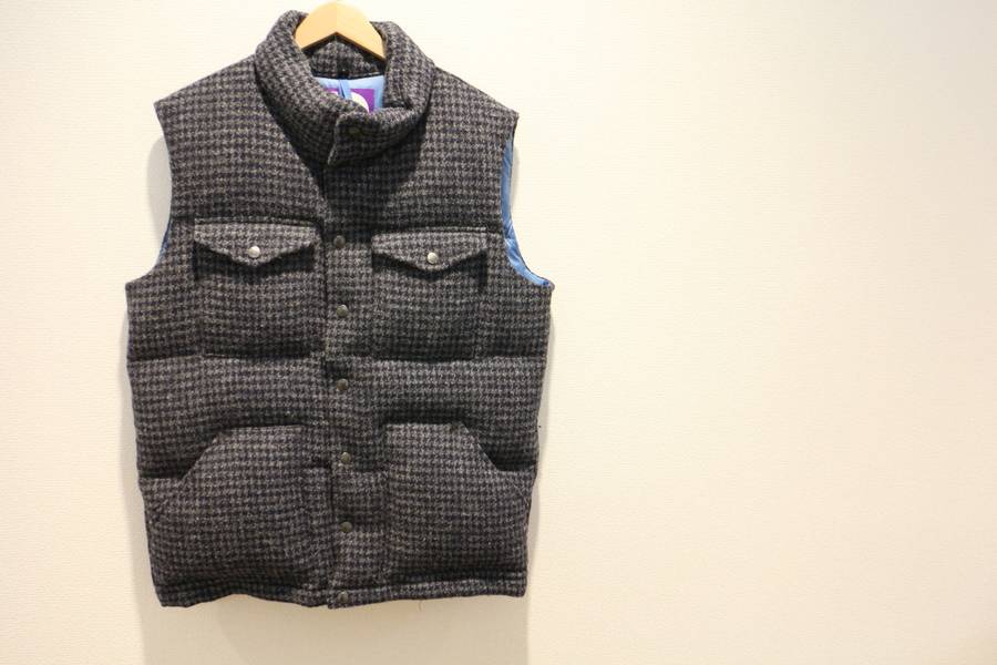 THE NORTH FACE × HARRIS TWEED コラボダウンベスト 限定コラボ