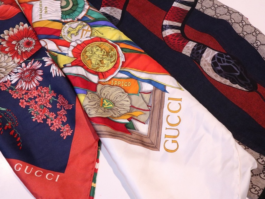 GUCCI(グッチ)のスカーフをご紹介いたします！[2019.04.24発行]