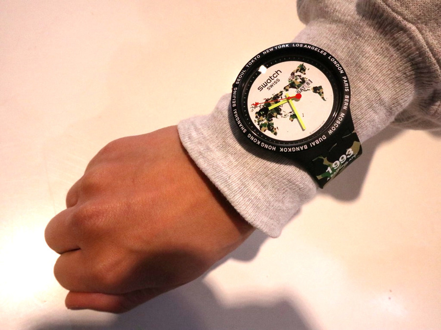 ape swatch 腕時計腕時計
